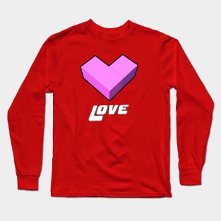 Block Love Long Sleeve T-Shirt